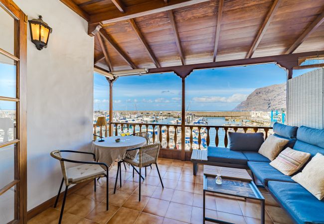 Апартаменты на Acantilados de Los Gigantes - CASA BLUE MARINA 